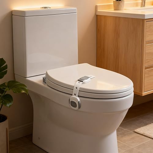 Baby Proof Toilet Lock (2-Pack) - Child Safety Cabinet Locks for Toilet Seat, Drawers, Fridge, Doors | Easy Install with Strong 3M Adhesive | Non-Toxic & Adjustable Strap for Toddler & Pet Safety