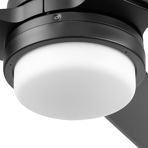 Miniatura 13 de Honeywell Ceiling Fans Port Isle - Ventilador de techo moderno de 54 pulgadas para exteriores con luz, ventilador LED con control remoto, 3 aspas