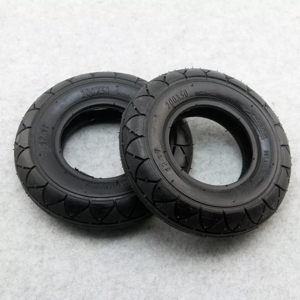 Części motocyklowe 2*Wytrzymała opona 200X50 i dętka do Razor for Dune for Buggy Power Electric Scooter