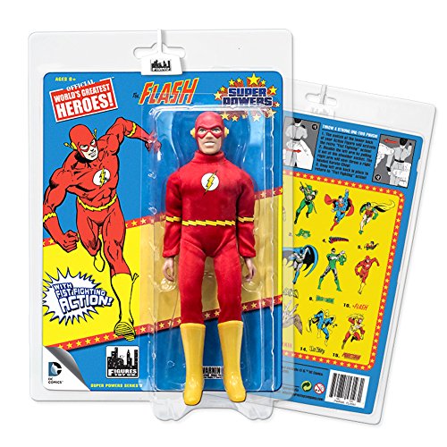 Super Powers 8 Inch Action Figures With Fist Fighting Action Series 3: Flash