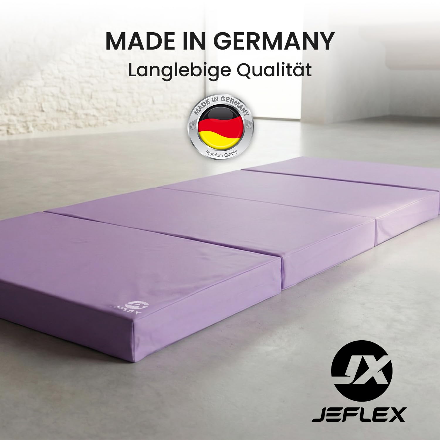 Colchoneta plegable Gimnasia 200 x 100 x 8 cm Jeflex Esterilla de yoga