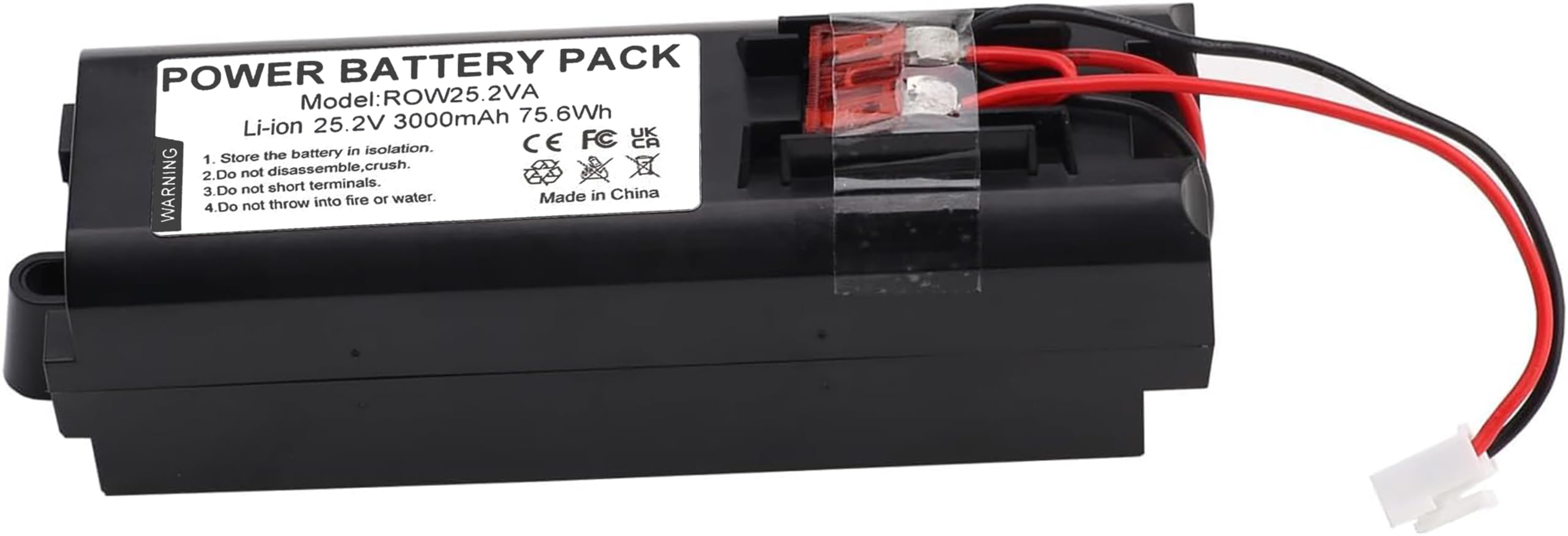 Batteria di ricambio agli ioni di litio da 3000 mAh per Rowenta 25,2 V RS-RH5274 RH8827WO RH8829WO RH8870WO RH 887101