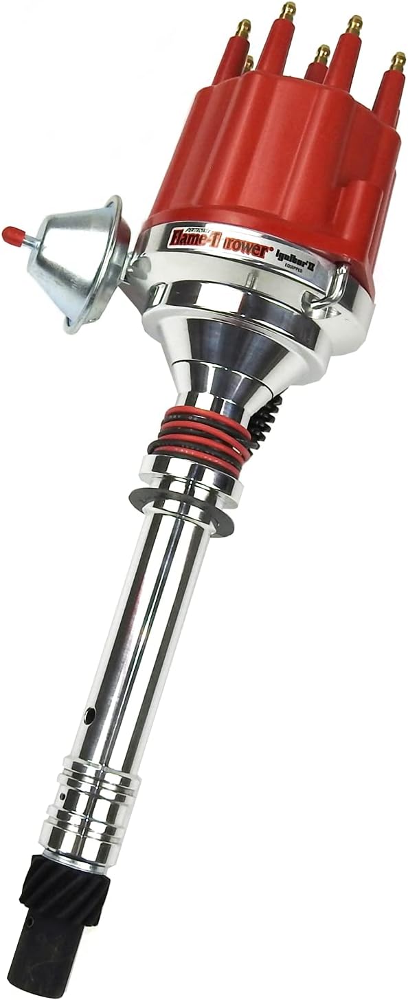 PerTronix D100711 FlameThrower Plug and Play Vacuum Advance Red Male