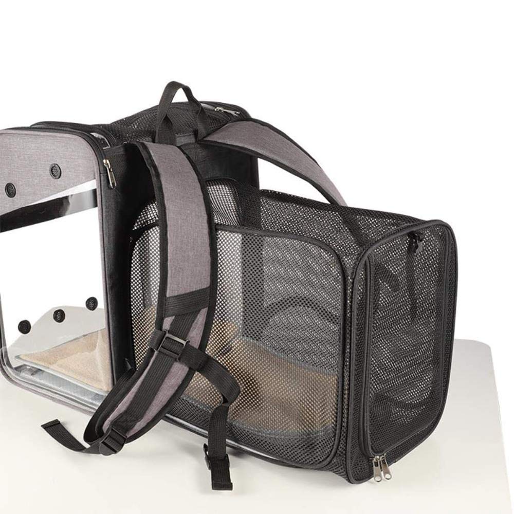 sac en PVC Transparent fournitures pour animaux de compagnie sac pour Chien sac de Chat sac à Dos plier Espace extravéhiculaire pour Chat d'un chenil Portable anybz