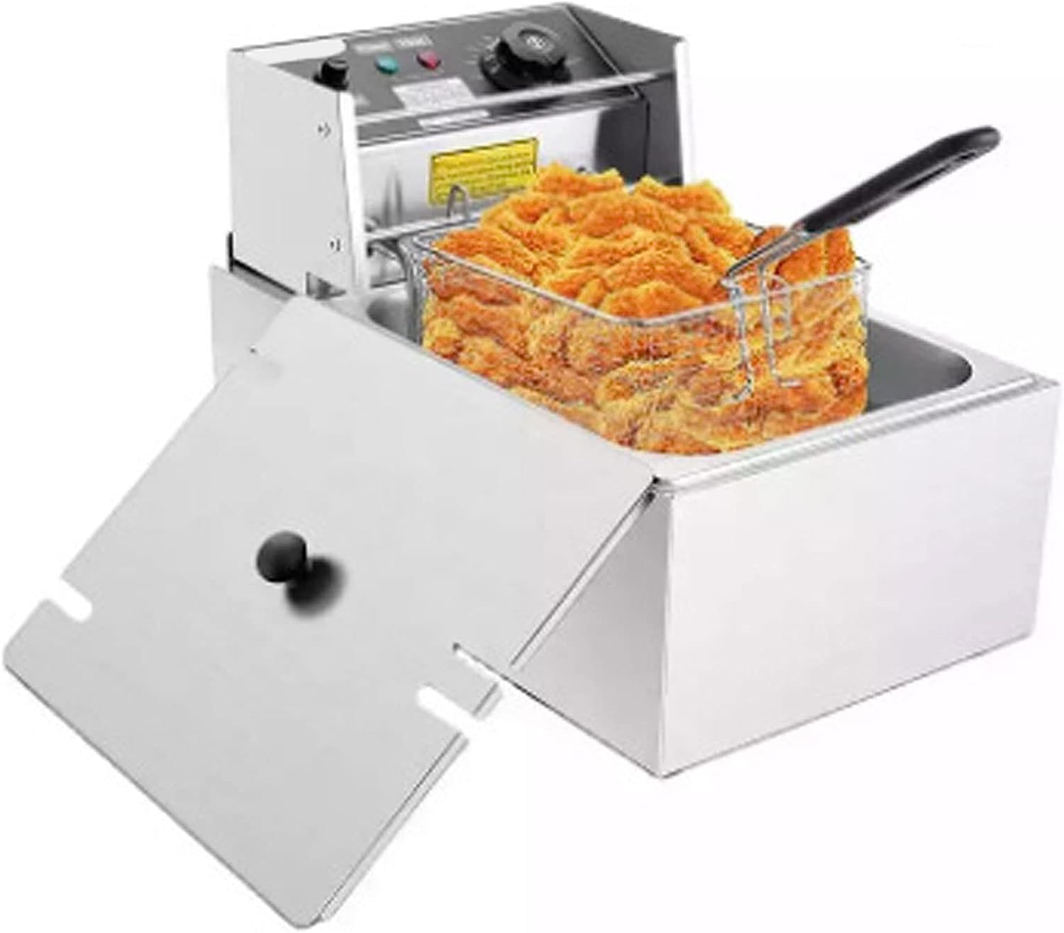Friteuse moderne en acier inoxydable pour retrouver le goût authentique des frites