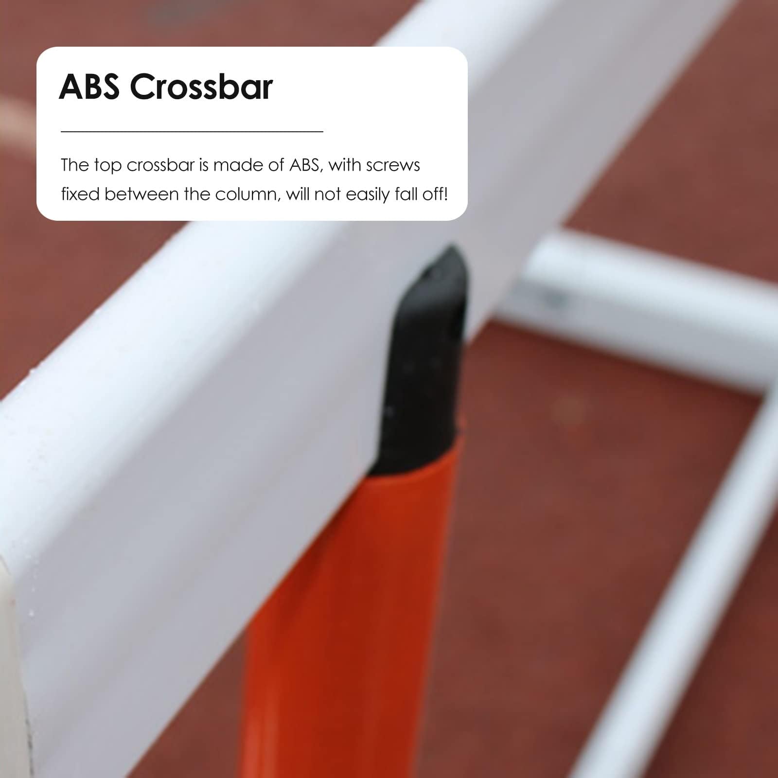 Ostacoli regolabili della pista e del campo, attrezzatura portatile di addestramento di sport per gli allenamenti atletici