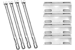 Ducane Affinity 4200,4400, Ducane 4100 Replacement Kit Includes Stainless Heat Plates and Stainless Burners