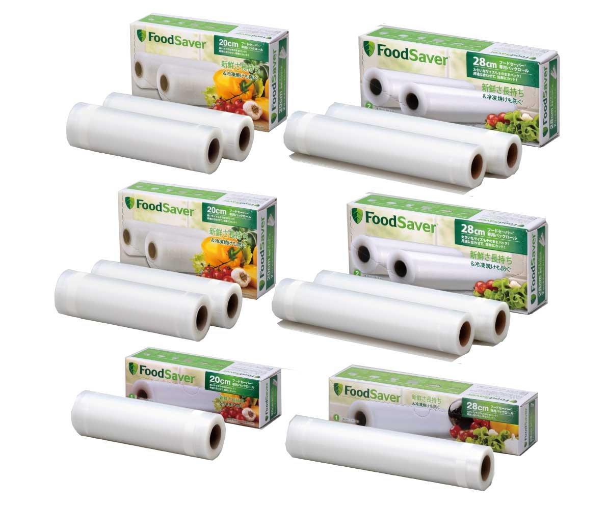 未開封]フードセーバー専用パックロール20cm 10本セット