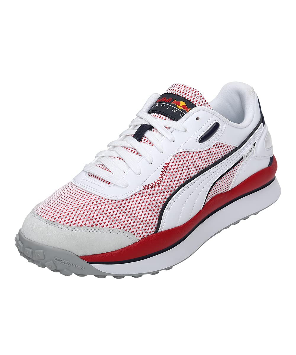 Buy Puma Unisex-Adult RBR Style Rider Puma White-Puma White Sneaker - 6 ...