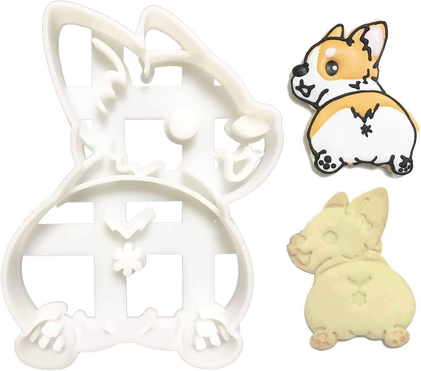 corgi butt cookie cutter