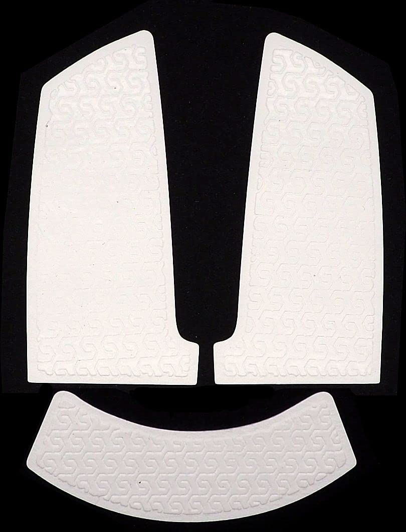 CorepadSoft Grips - Self-Adhesive Pre-Cut Non-Slip Stickers for PC Gaming Mice (White, Razer Orochi V2)