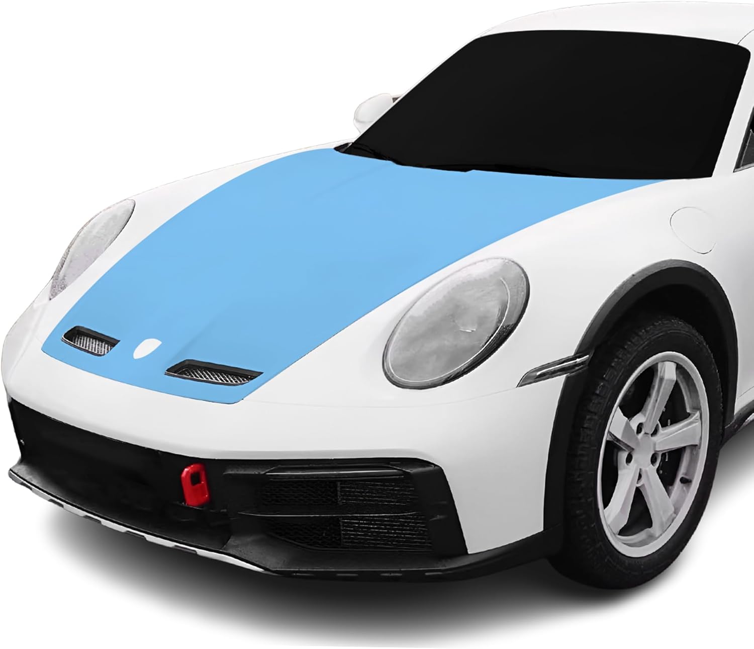 BOGAR TECH DESIGNS for Porsche 911 Dakar 2024+ Front Middle and Front Sides Premium Paint Protection PPF Film Kit Cover, Clear Bra