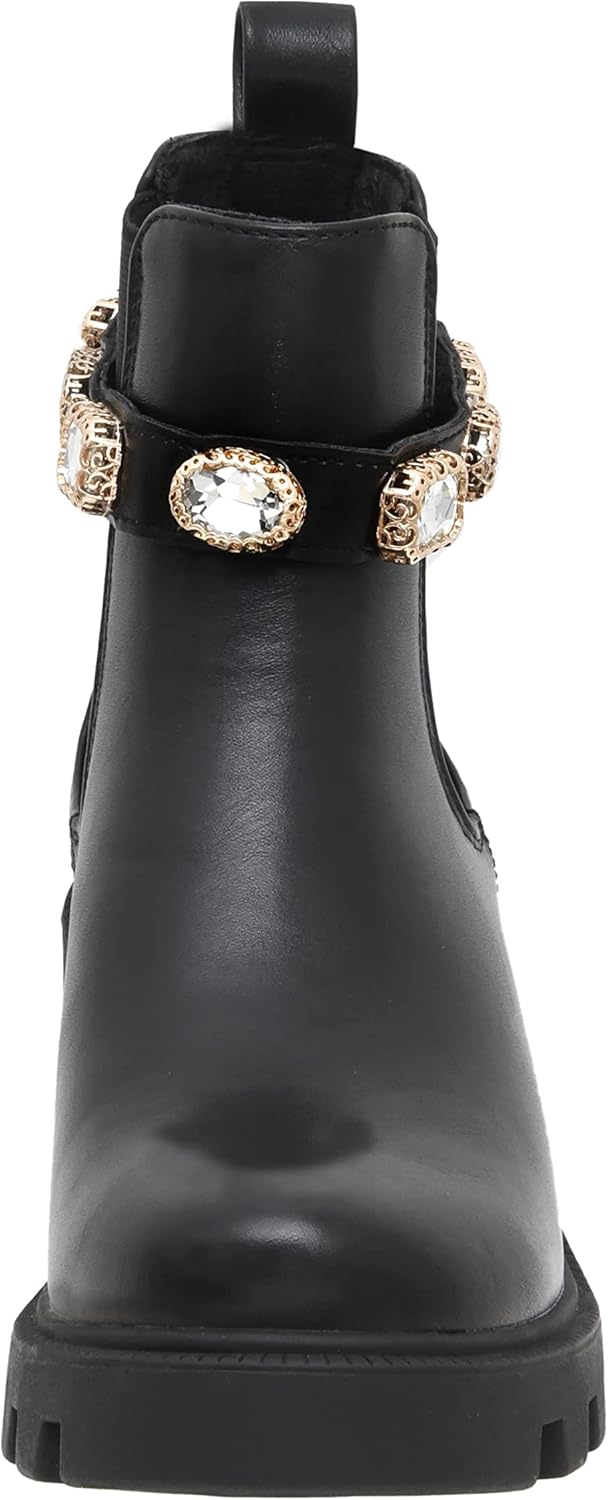 CUSHIONAIRE Women's Julie chelsea boot with Jeweled strap +Memory Foam - Image 3