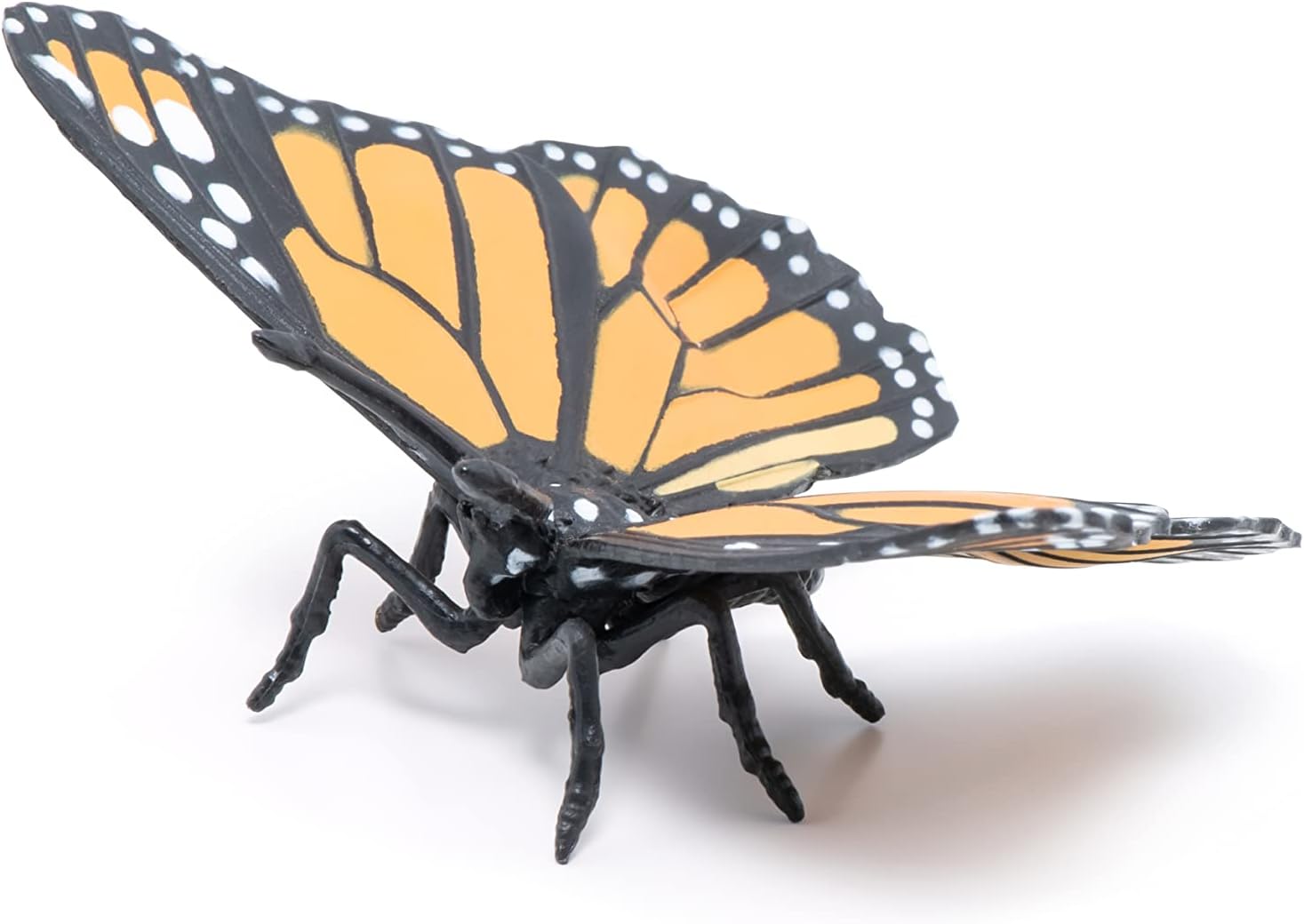 Papo -hand-painted - figurine -Wild animal kingdom - Butterfly -50260 -Collectible - For Children - Suitable for Boys and Girls- From 3 years old, Orange & Black