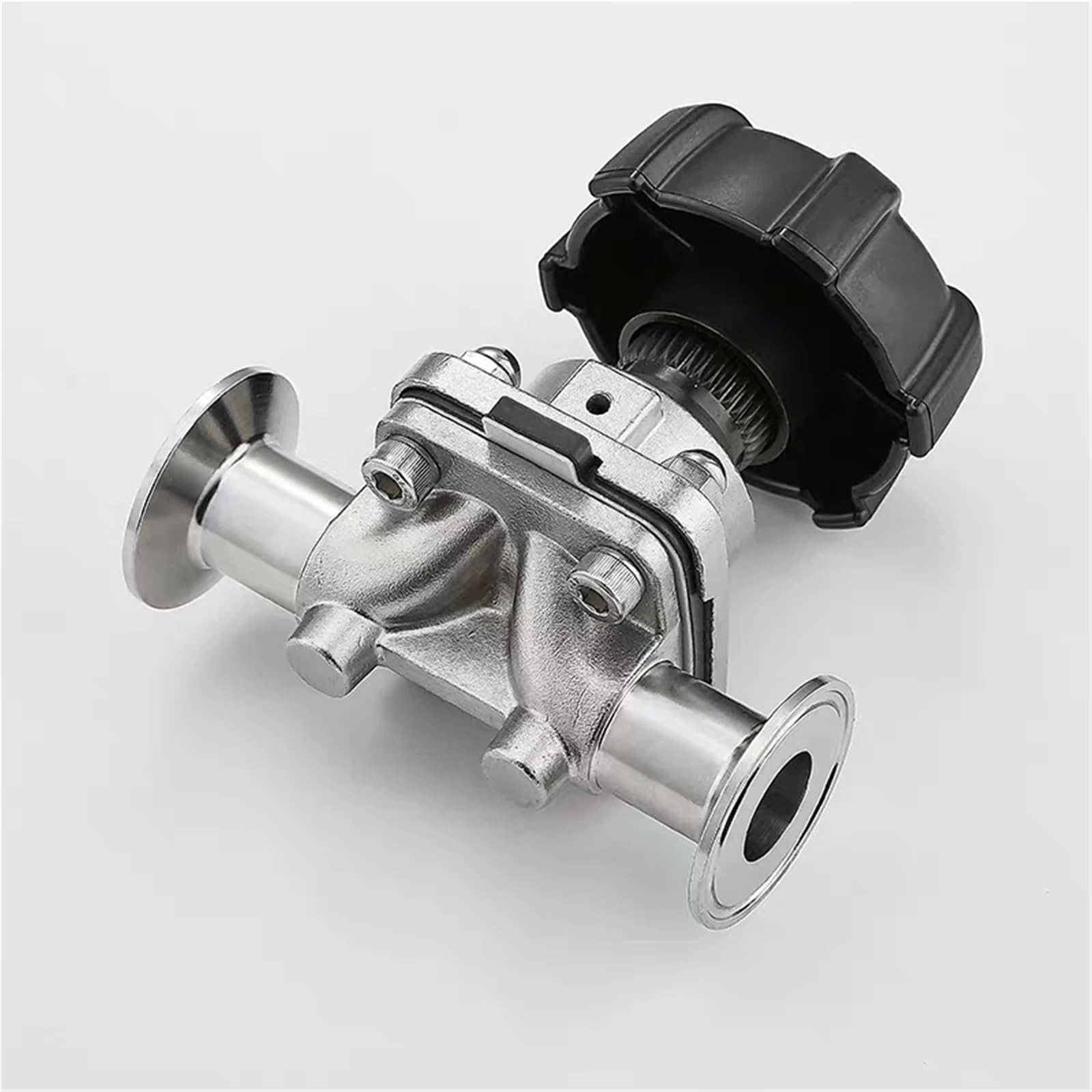 Szybki montaż zawór membranowy ze stali nierdzewnej 316L Tri-Clamp OD 50,5 mm (51 mm)