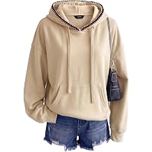 Dokotoo Womens Oversized Hoodies Fleece Pullover Long Sleeve Sweatshirts