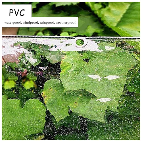 Bâche transparente 600 g/m² plastique étanche jardin fleur piscine - 7