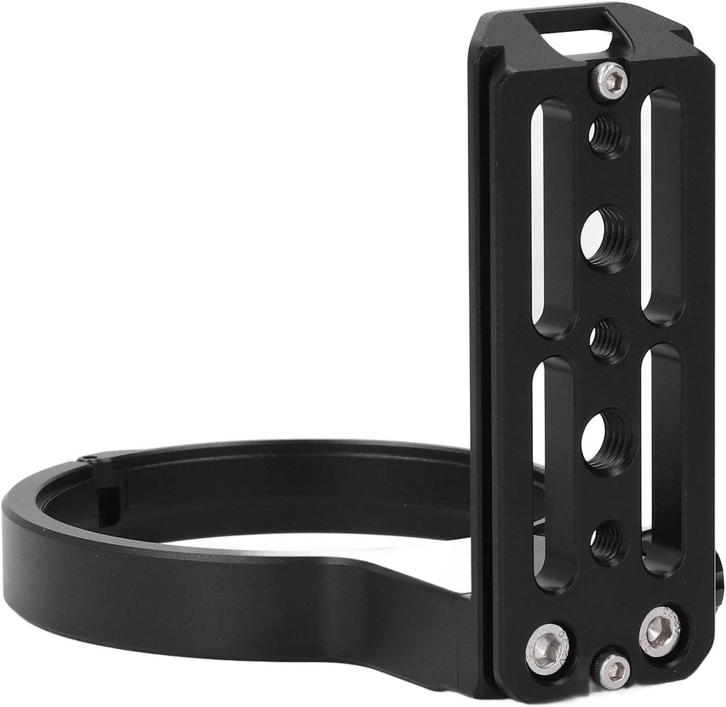 Lens Collar, Tripod Mount Ring Aluminum Alloy with 80mm Quick Release Plate for RF70 200mm F2.8 L is USM, Solid Mounting, Rotation, Arca Tripod, CNC Machined, Sturdy Support