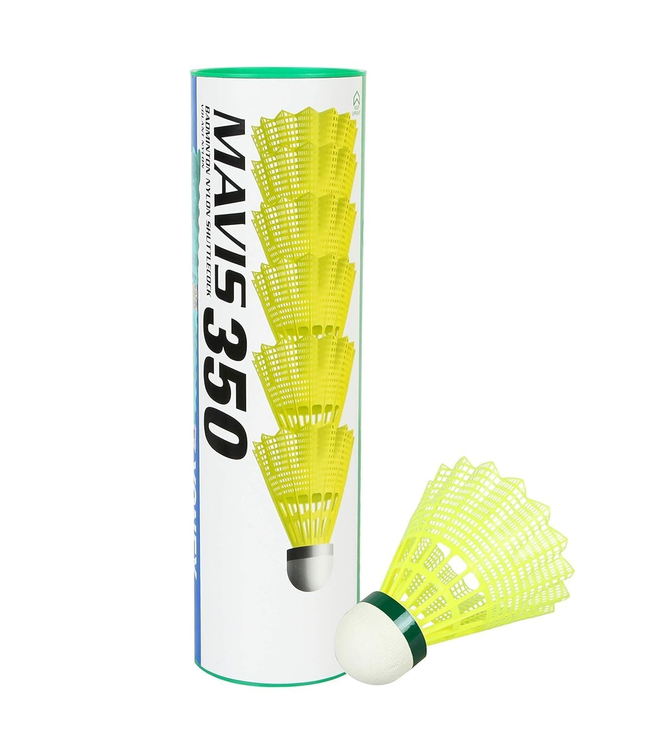Yonex Mavis 350 Green Cap Nylon Shuttlecock (Yellow/Green) (B0DF5TMCJQ) Amazon Price History, Amazon Price Tracker