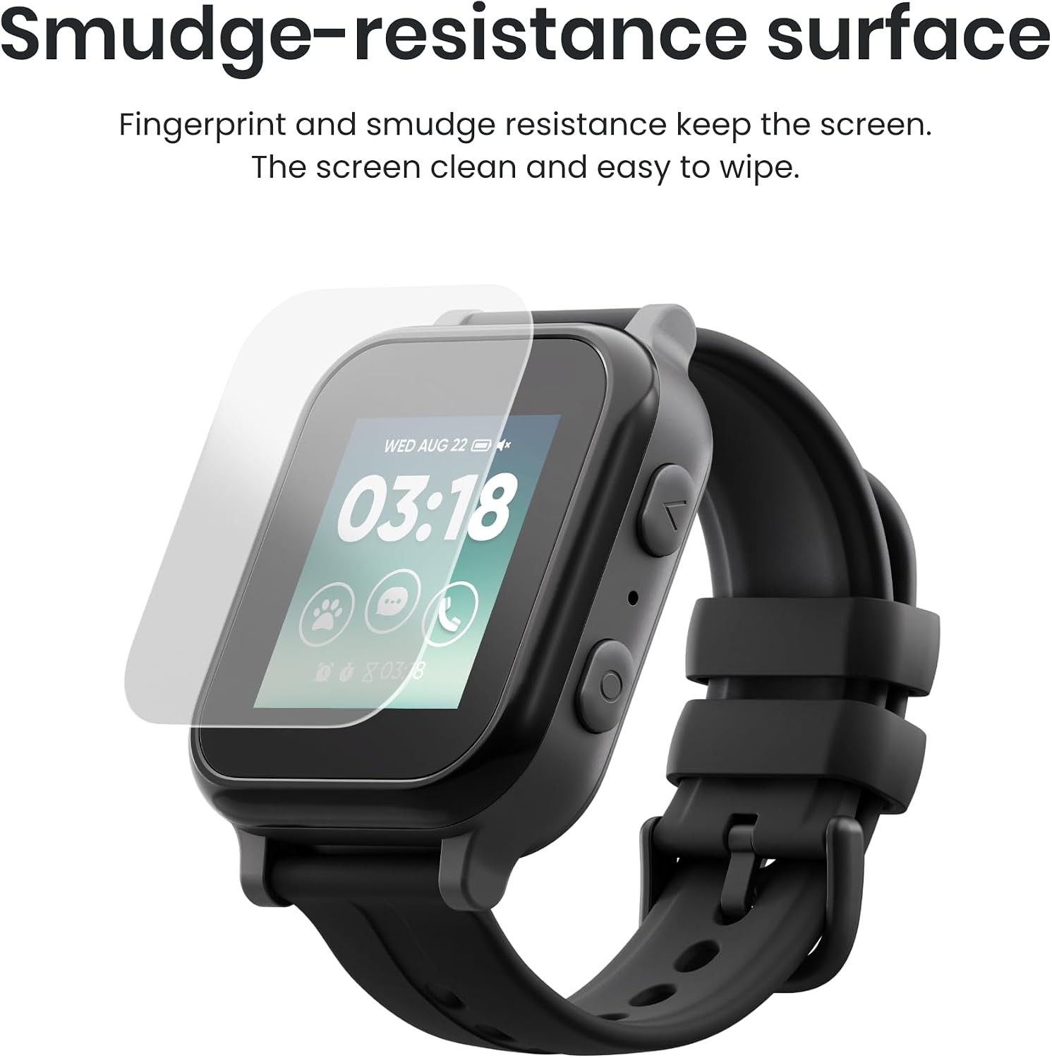 Gabb Watch 3/3e Screen Protector, Tempered Glass, Scratch Resistant, Protective Smart Watch Cover 5 61bZaJSWlTL. AC SL1500