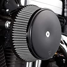 Arlen Ness 50-336 Black Big Sucker Stage I Air Filter Kit with Cover - coolthings.us