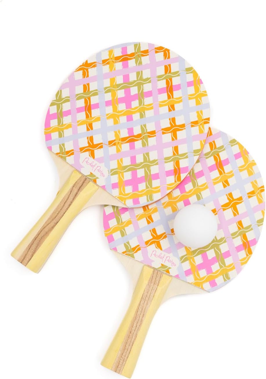 Packed Party Game Set Match 6-Piece Table Tennis Set