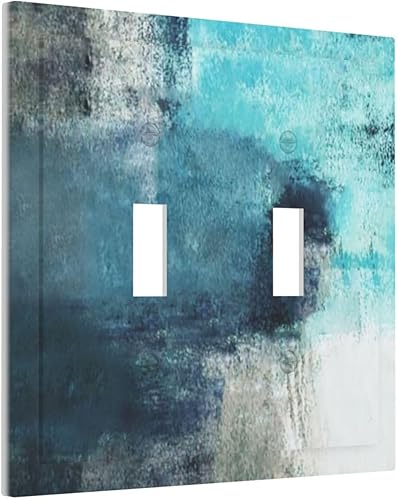 Miniatura 124 de Cubierta de Interruptor de Luz de Palanca de 1 Gang con Estampado de Bosque de Pinos Rústico Campestre, Cabaña Lodge Granero Bosque Forestal de