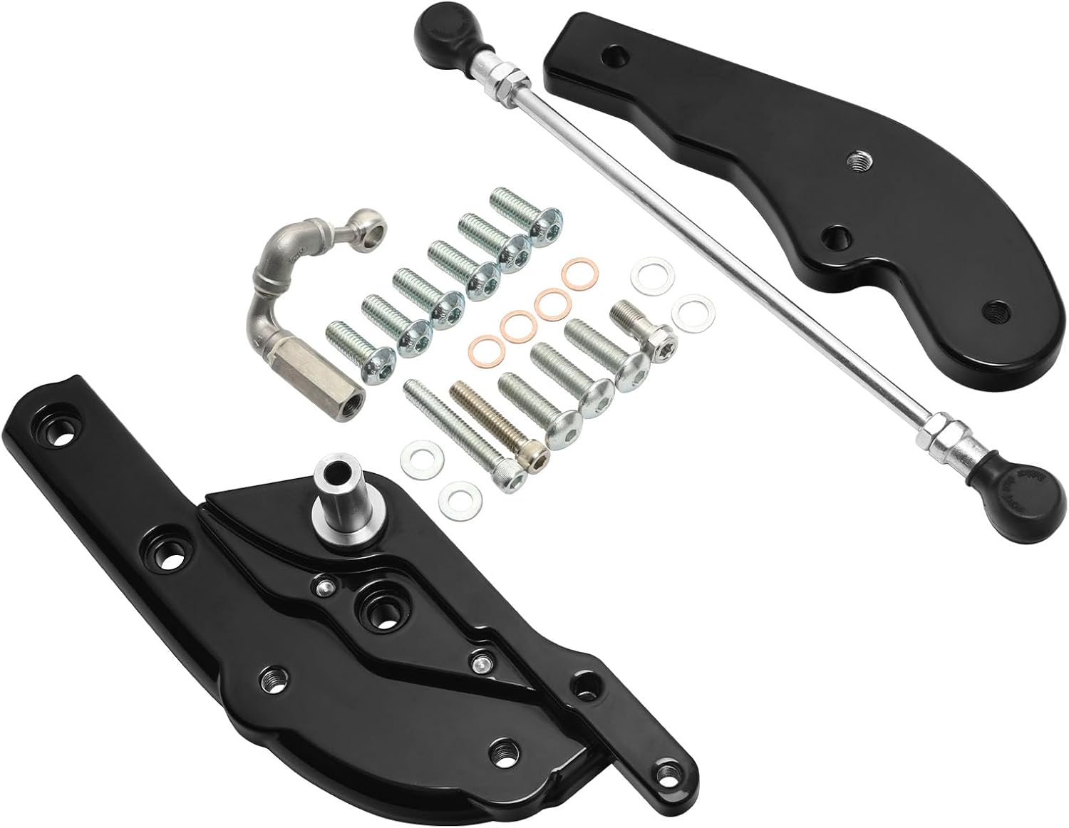 TCT-MOTORPARTS Extended Reach Forward Control Kit Fit For Harley Sport Glide Breakout FXBR FXFBS Fat Bob FXFB/FXFBS 2018-2024