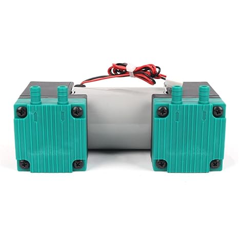 Diaphragm Pump, Sump Pump, Mini 36W Diaphragm Vacuum Electric Micro Large Flow Low Noise Air DC12V/24V for Home Use(DC24V)