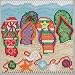 Holiday Flip Flops Beaded Counted Cross Stitch Kit Mill Hill Buttons & Beads 2017 Winter Series MH141735