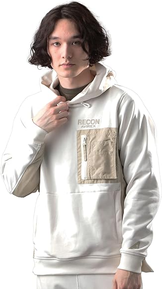 Amazon.co.jp: [アヴィレックス] FLYER'S プルオーバー パーカー PULL