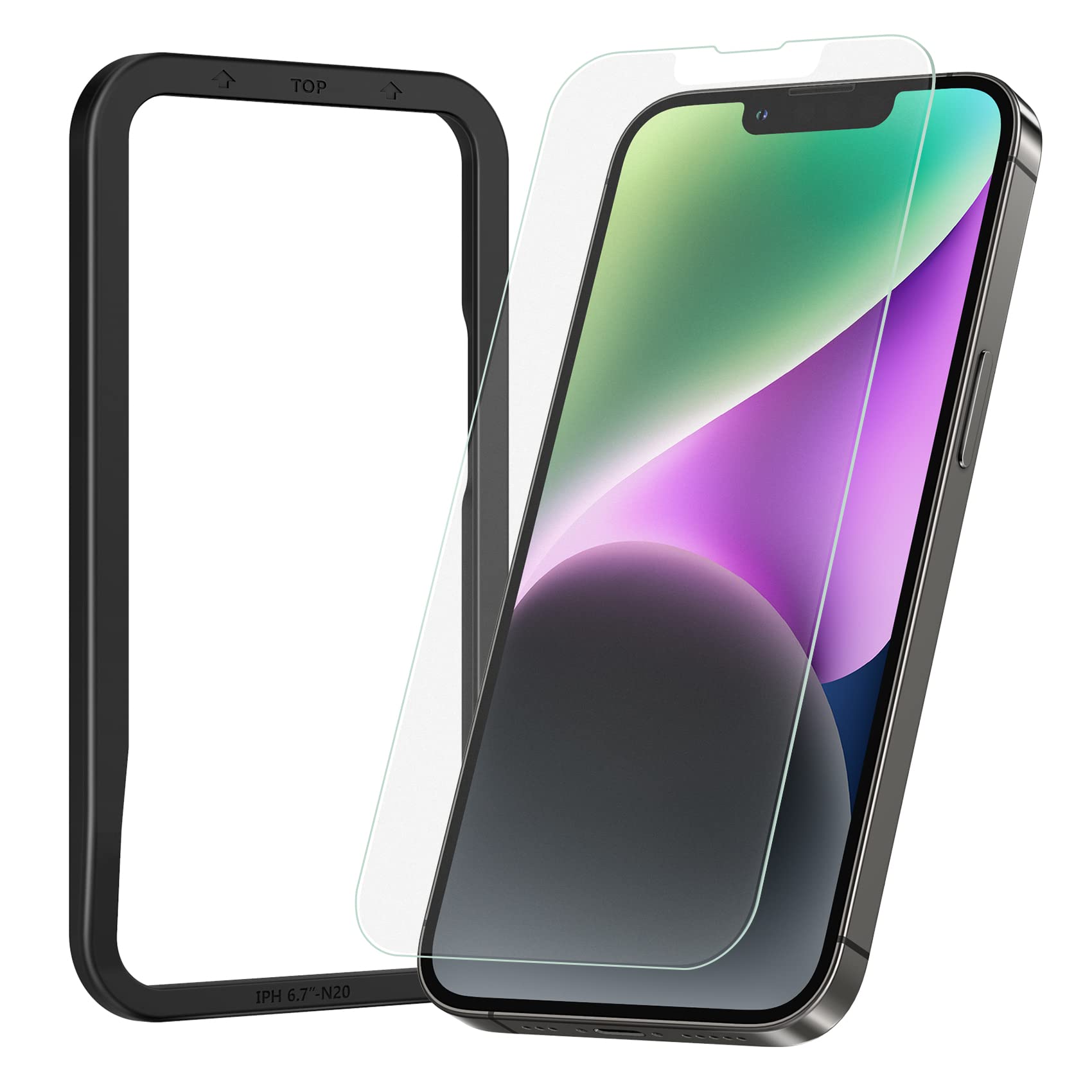 iPhone14Plus 128GB ミッドナイト 新品フィルム3枚+新品カバー Amazon | NIMASO アンチグレア iPhone 14 Plus 用 ガラス