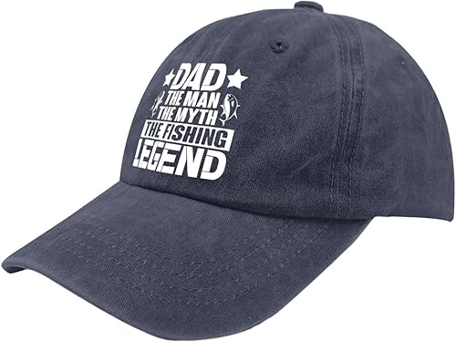Miniatura 2 de Dad The Man The Myth The Fishing Legend hat dad Hats Pigment Black Womens Bucket hat Gifts for Dad Baseball Hat