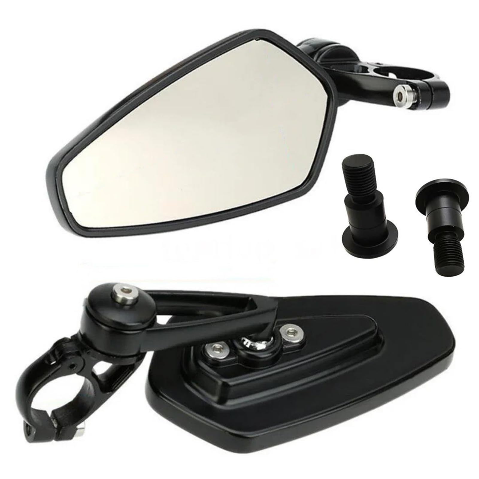 Espejo de manillar anti vibración para motos MT-09 MT-07 con cristal nítido
