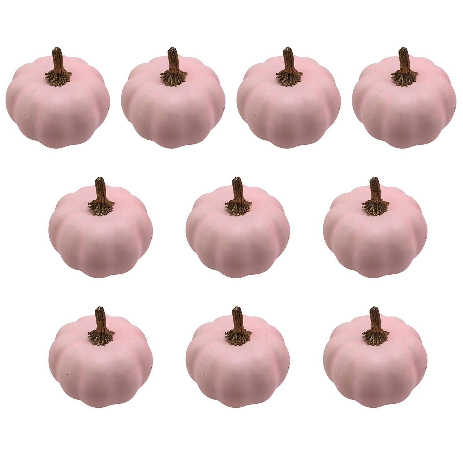 Buxuaaaa A Buxuaaa Of 10 Foam Pumpkins Halloween Thanksgiving Decoration Rtificial Vegetables Ornament Holiday Party Supplies Realistic Foam Pumpkin Ornament