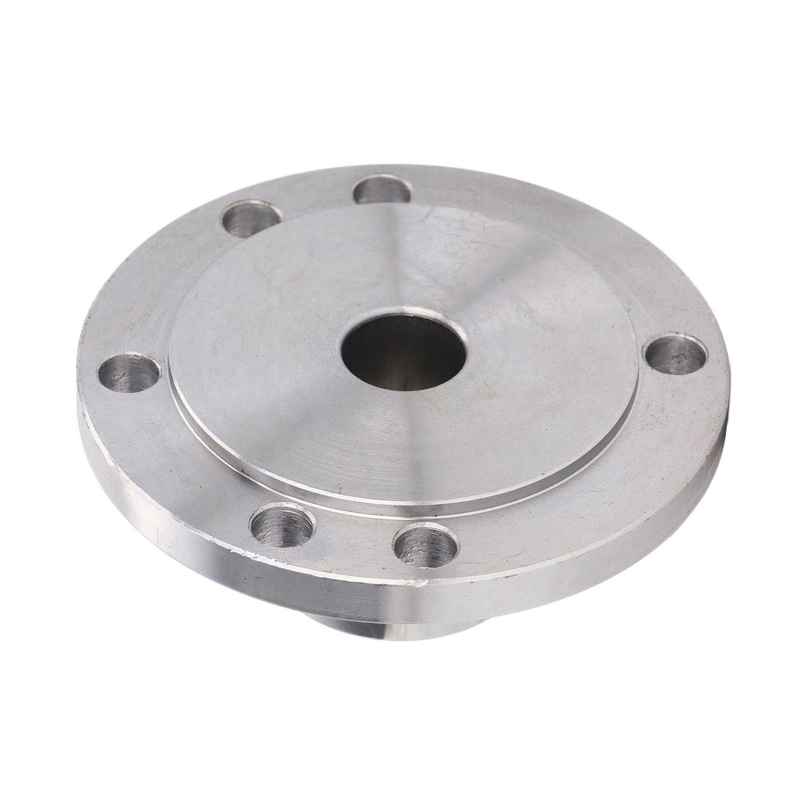Planscheibe für Drehmaschinen aus Hochmanganhaltigem Stahl, Starke und Stabile Planscheibe für Spannfutter 100 Mm für K11 100, K72 100 mit Flachen Schneidflächen, Leicht zu