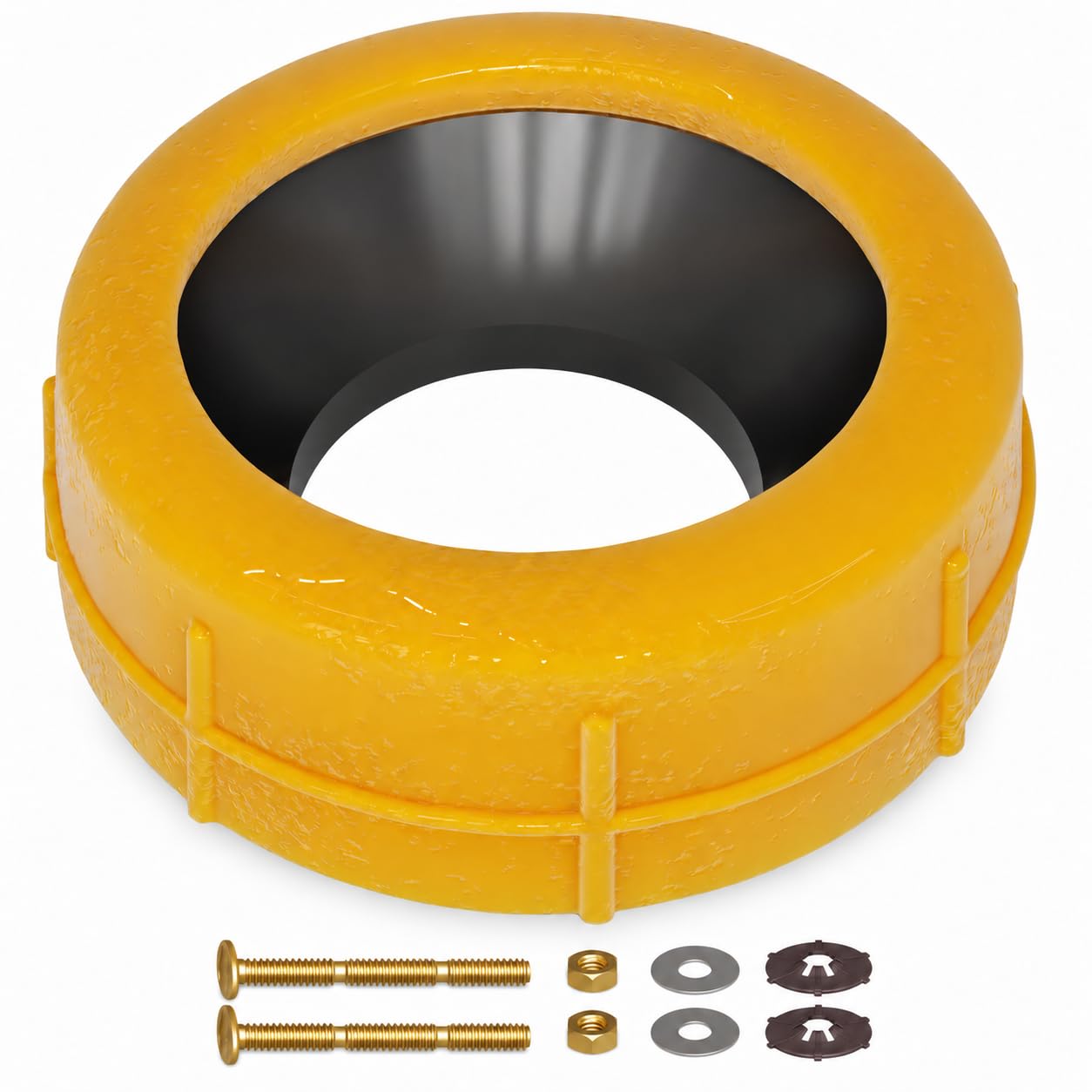 NEEXAN Toilet Wax Ring Kit, Extra-Thick, 3 and 4 Inch Pipes, 1 Pack