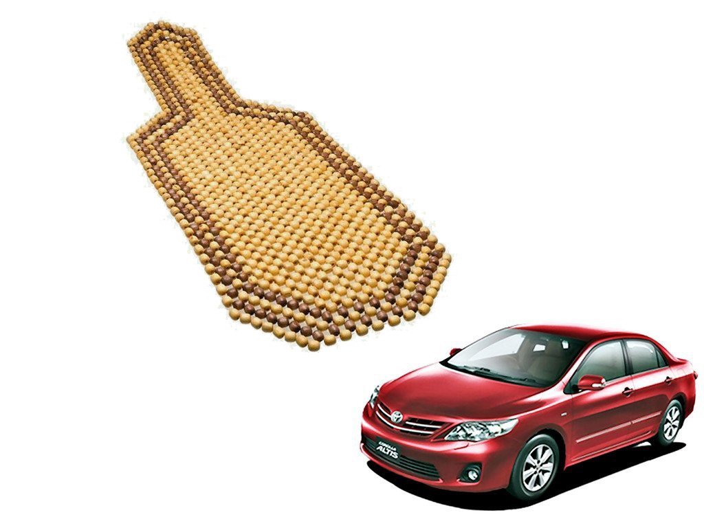 Kozdiko Wooden Bead seat Cover for Toyota Corolla Altis Amazon.in