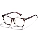 Cyxus Blue Light Blocking Computer Glasses Retro Clear Lens Eyeglasses Frame