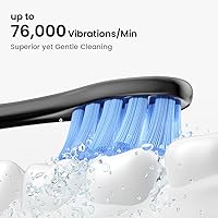 Vista 2 de Oclean Cepillo de dientes eléctrico para adultos, cepillo de dientes eléctrico con vida útil de batería de 150 días, cepillo de dientes sónico