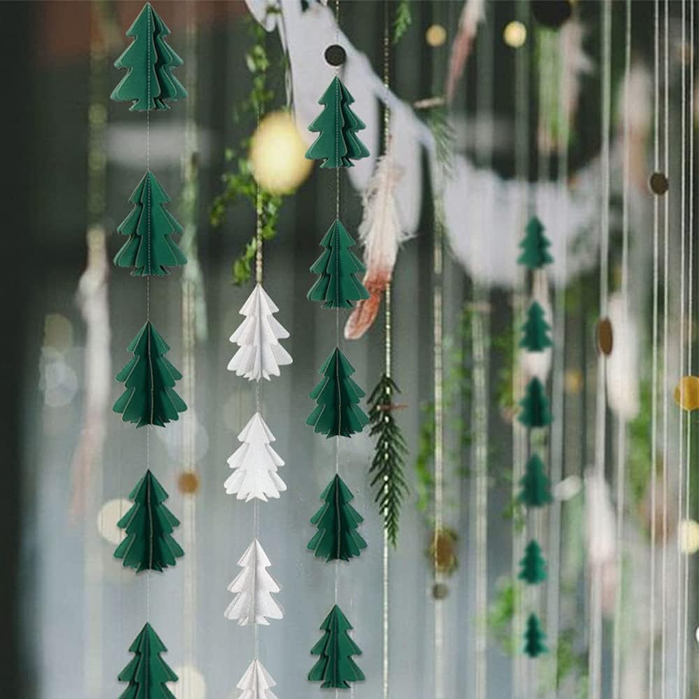 Mountain Garland Banner - Handmade Felt Bunting, Dark Grey & Turquoise, Woodland Nursery Decor, Baby Shower Gift - View #5