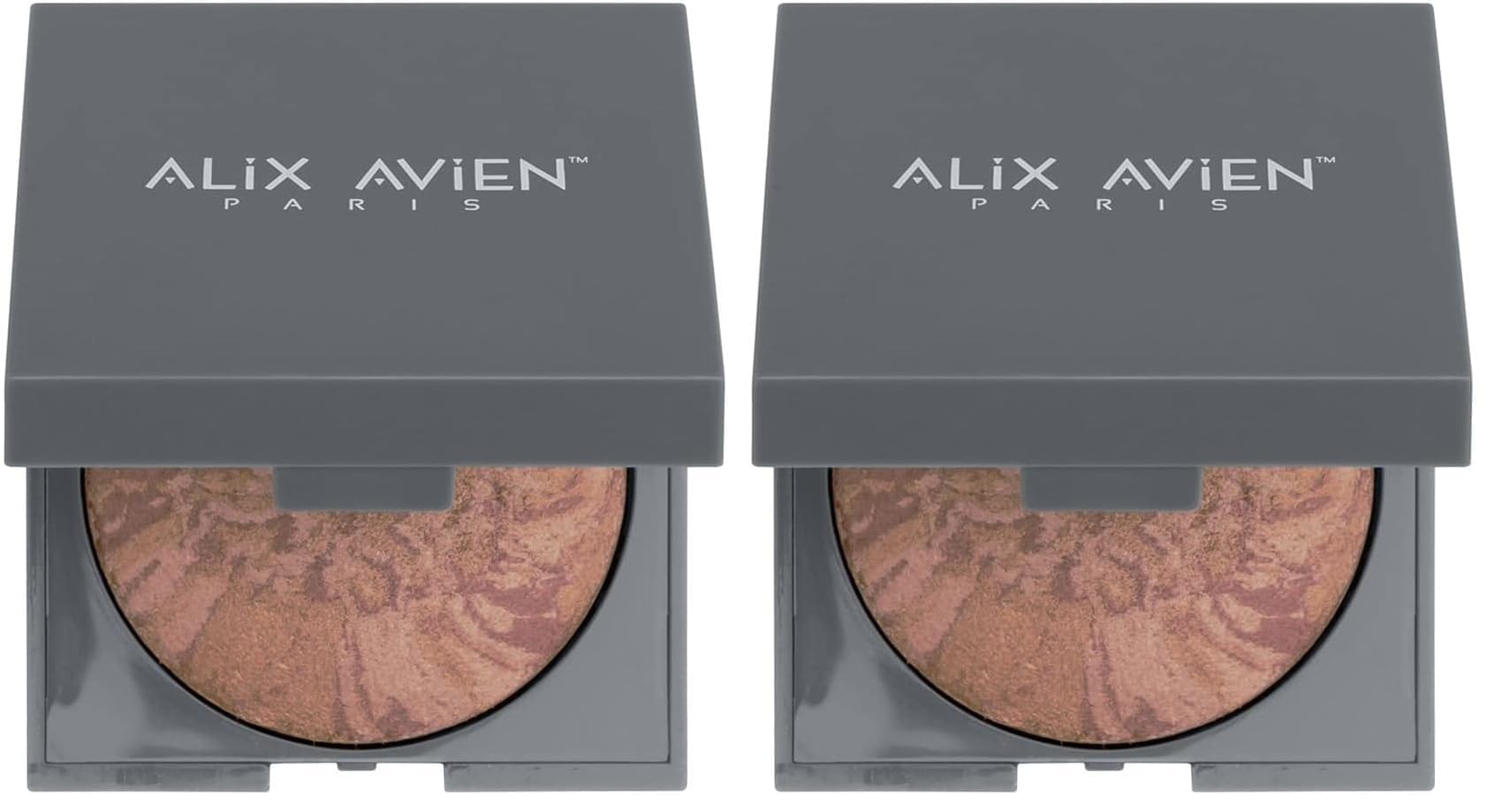ALIX AVIEN Allık - Baked Blush 104 Dazzling Chocolate (2 paketi)