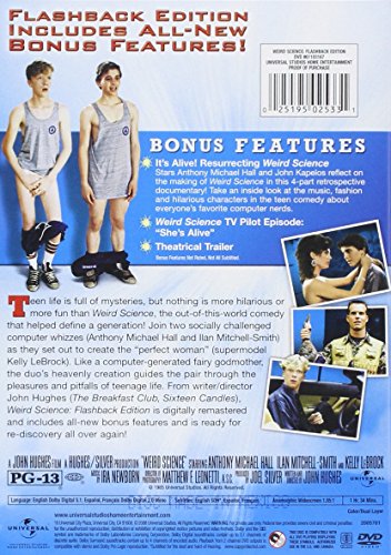 Weird Science DVD Importación USA Versión Original en Formato NTSC 3
