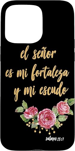 Miniatura 82 de Carcasa para iPhone 11 Salmos El Señor Es Mi Fortaleza Biblia Cristiana