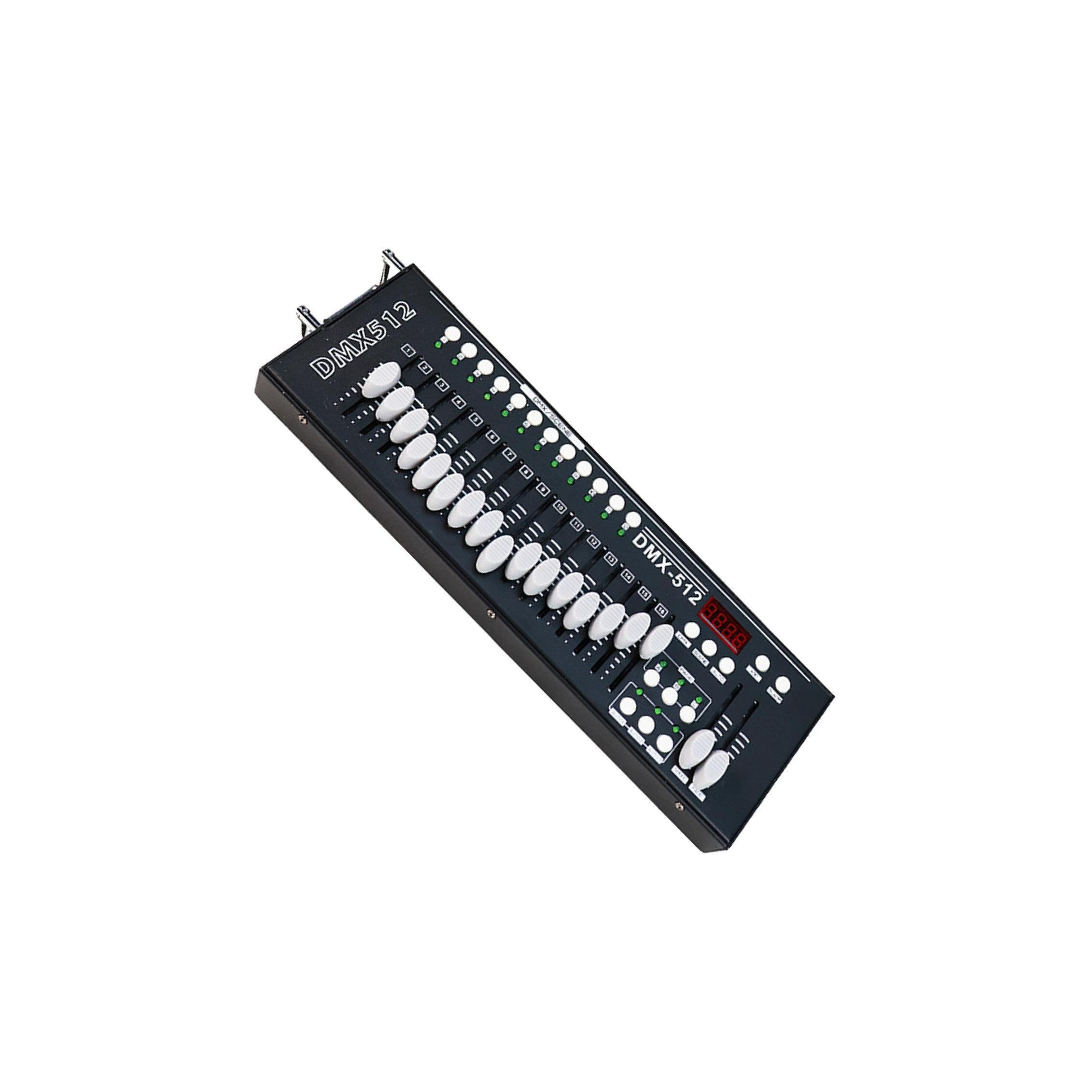 Controller luci professionale per DJ DMX 512, console da palco per scene personalizzate e applicazioni di illuminazione versatili, mixer per luci, console per