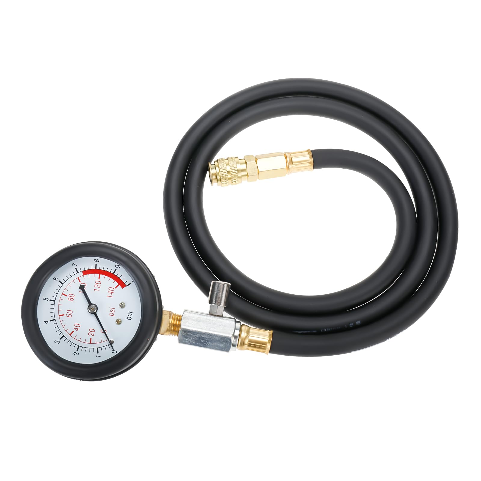 BOOMSTART Set di misuratori di pressione dell'olio motore, set di test diagnostici con 10 adattatori per moto, auto, camion, furgone