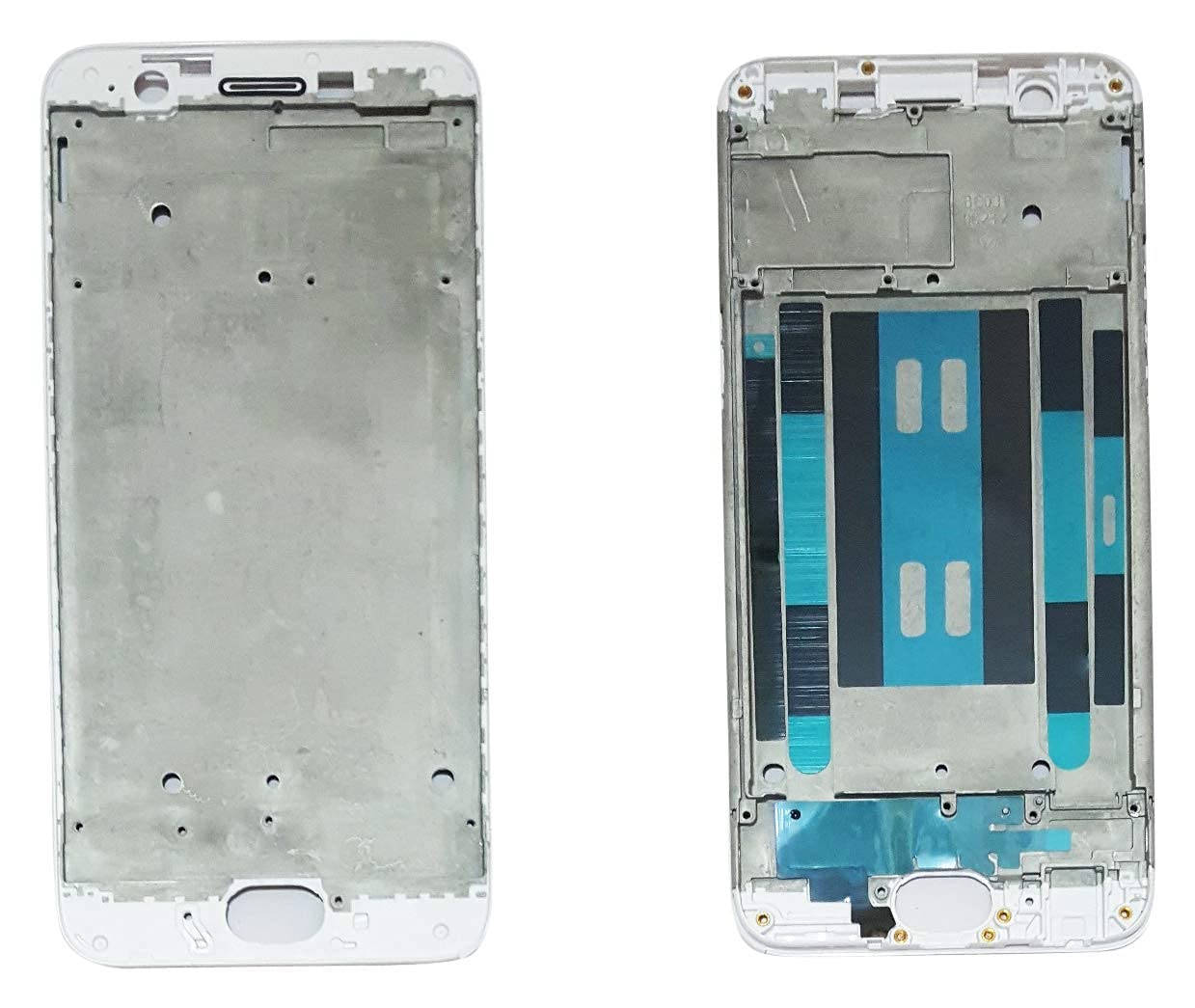 LCD Middle Frame Crome Body for Vivo V7 : White-picture-31