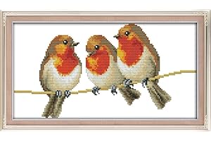 Three Little Birds: Counted Cross Stitch Kit