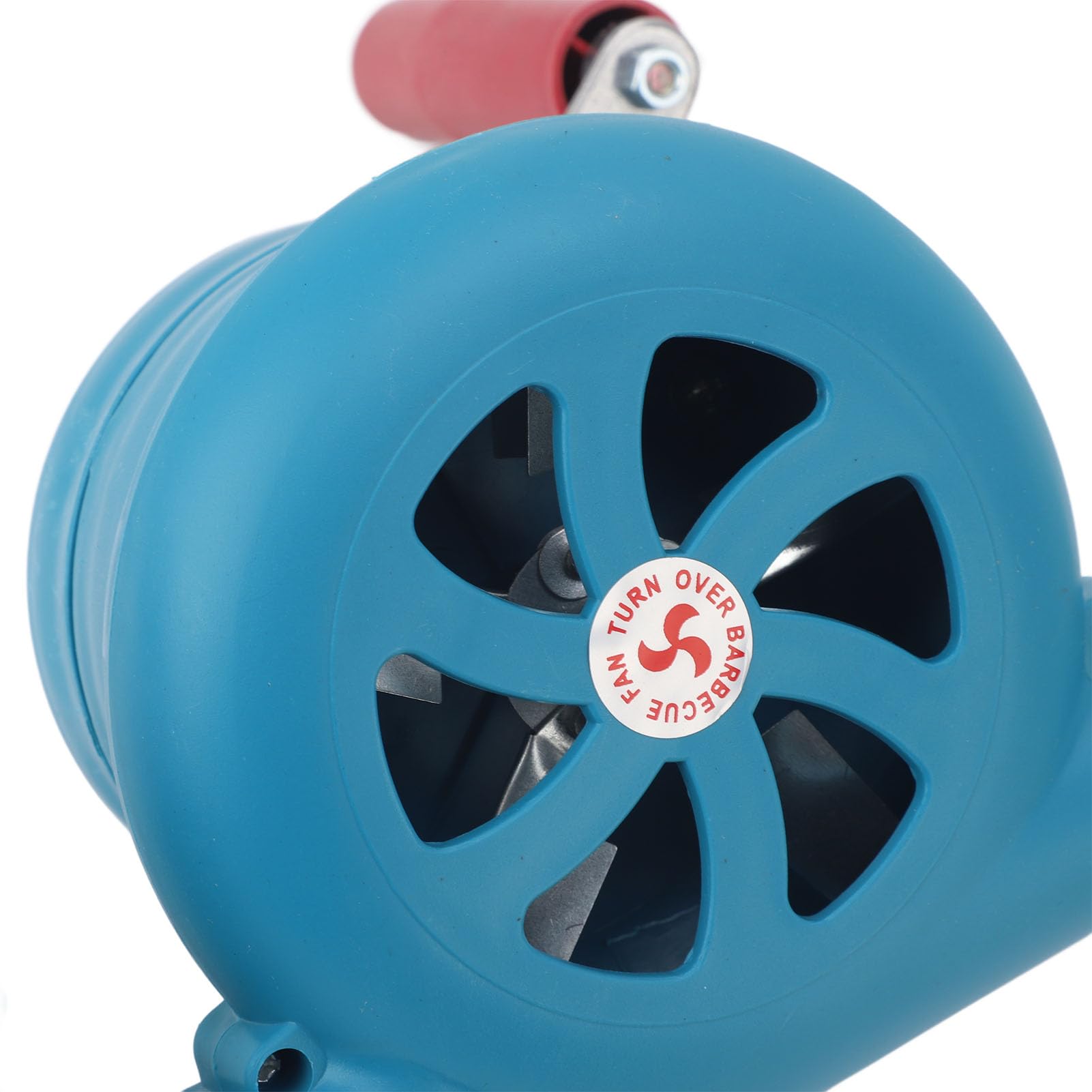 Fockety BBQ-Ventilator Tragbarer Handkurbel-Luftgebläse für Outdoor-Camping und Grillen