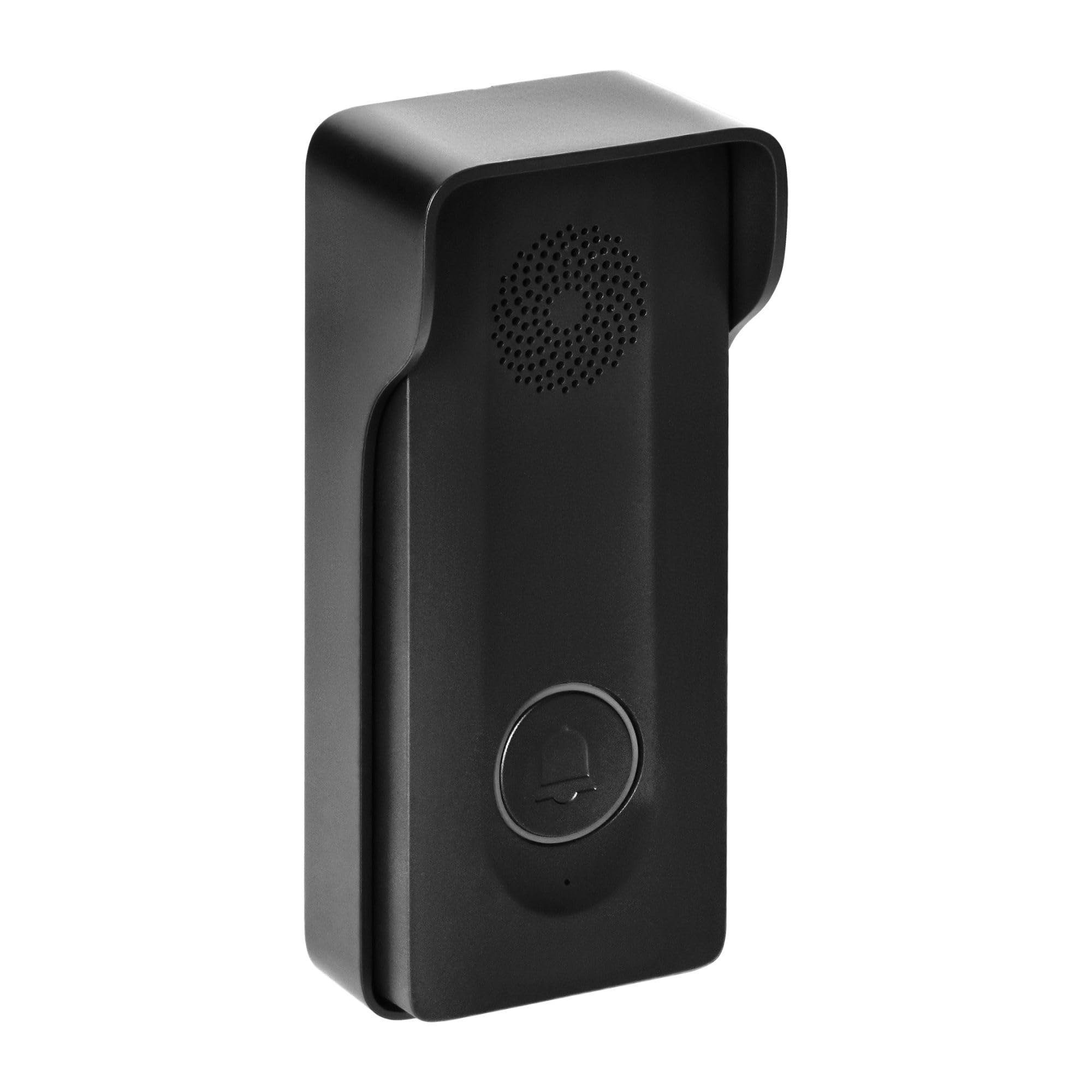 Platine De Rue pour Sonnette sans Fil Portier Audio sans Fil Longue Portée 440m Interphone sans Fil avec Intercom Contrôle De Gâche Électrique IP54 Extension pour Kit M1-DB-34WS/B